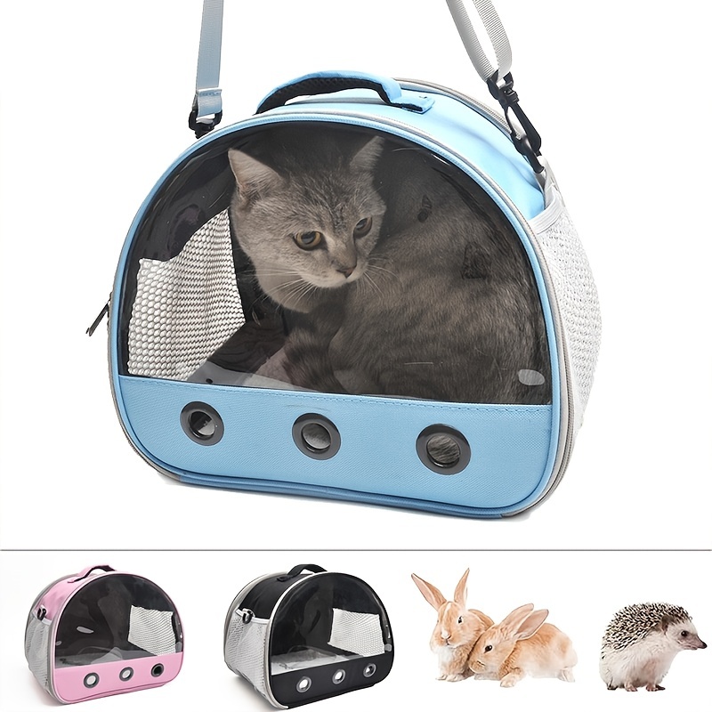 Small Animal Carriers Bag Travel Guinea Pig Backpack Large Portable Bag  with Strap for Hedgehog Squirrel