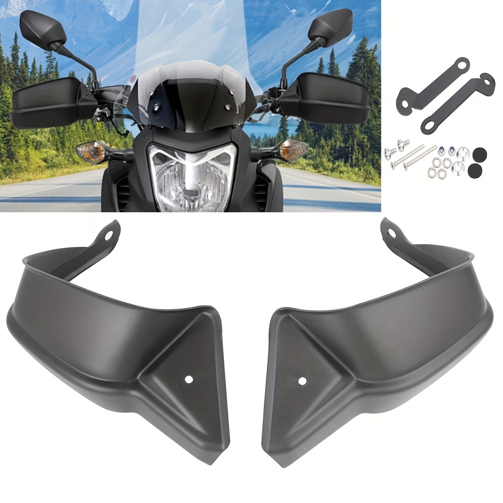 Protège-mains de moto - Protection pour les mains - Pour scooter, coupe-vent,  guidon : : Auto et moto