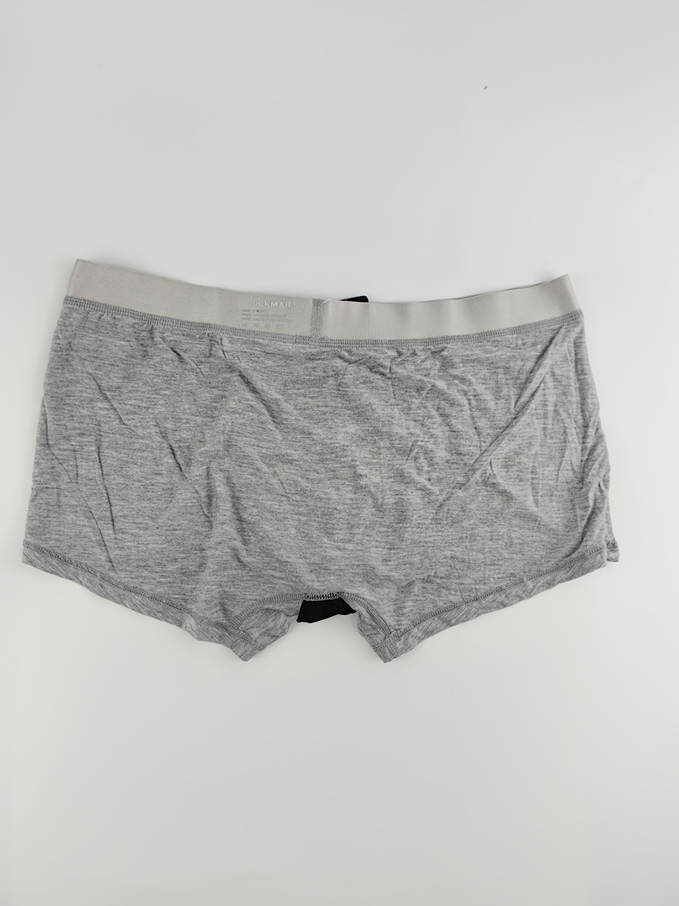 Jockmail Men's Flat Angle Underpants Elastic Modal Underwear - Temu  Australia