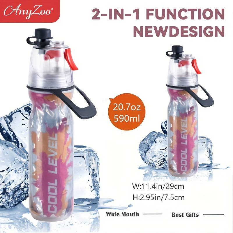 Anyzoo Water Bottle Lid With Handle, Leak-proof Lid, Water Bottle