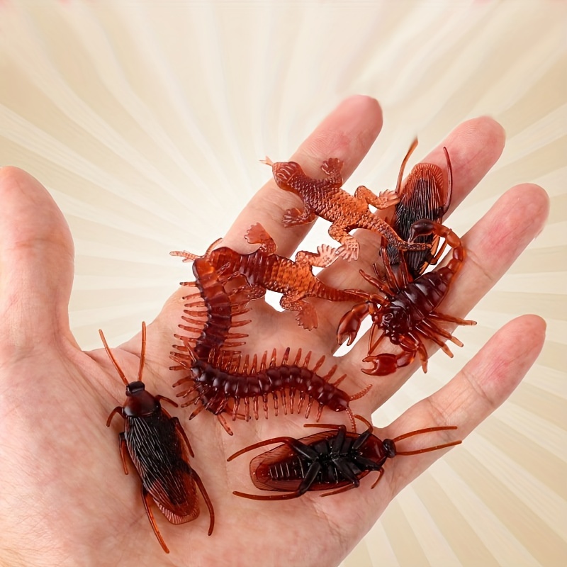 12-piece Insect Model Figures Set - Juguetes Educativos Pvc - Simulación  Plástico Araña, Cucaracha Escarabajo - Juguetes - Temu Mexico