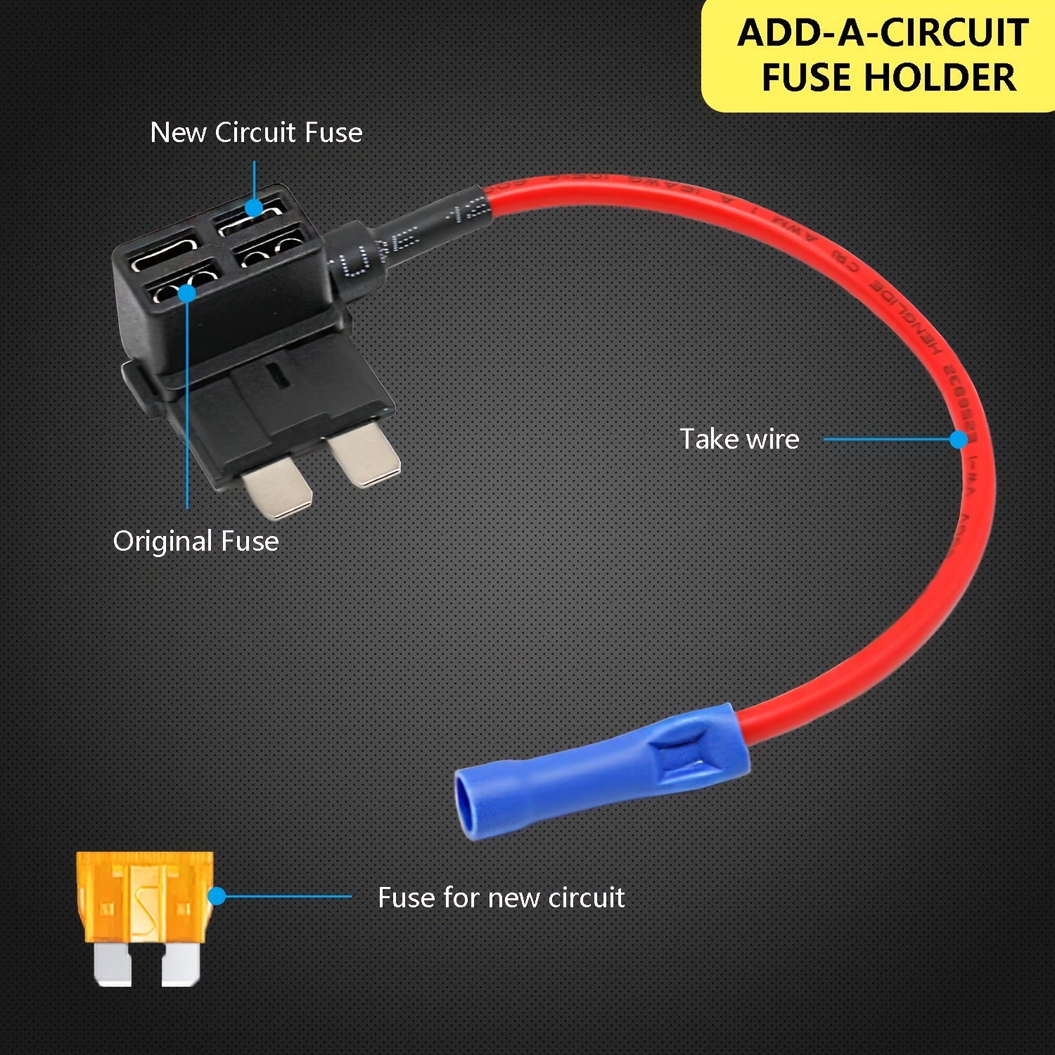 12pcs 12v Car Add circuit Fuse Tap Standard Mini Micro2 Low - Temu