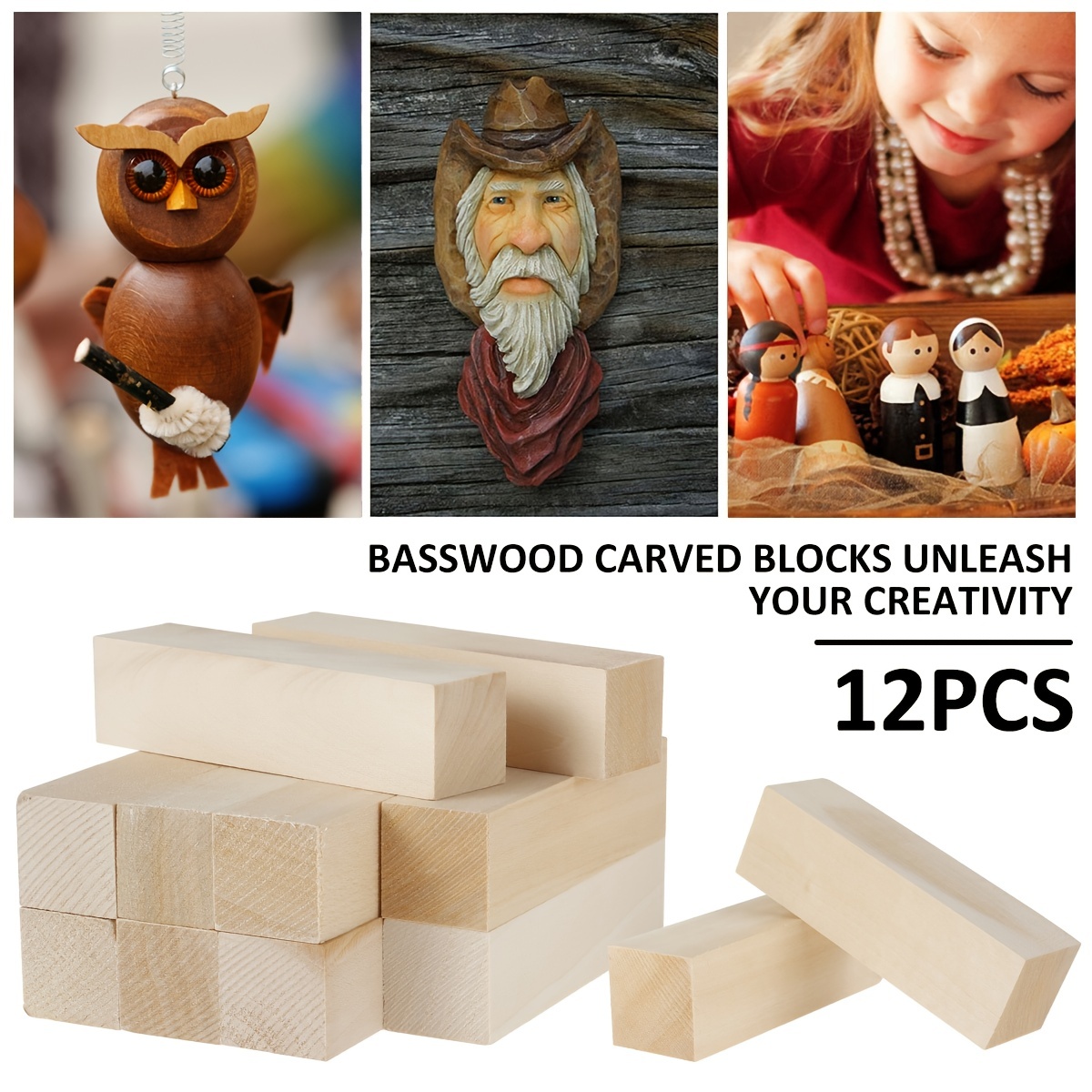 Basswood Carving Blocks Basswood Carving Blocks For - Temu