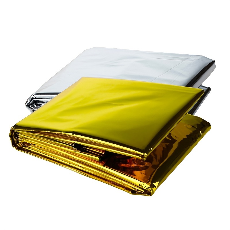 Mylar Thermal Blankets Emergency Survival Camping Hiking