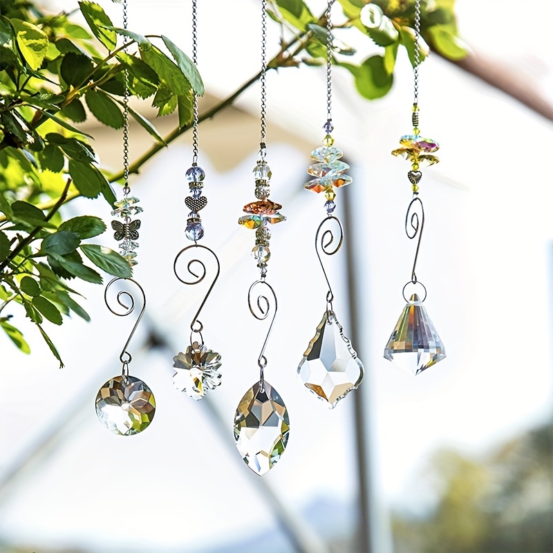 Crystal Suncatchers Hanging Crystals Ornament Sun Catcher - Temu