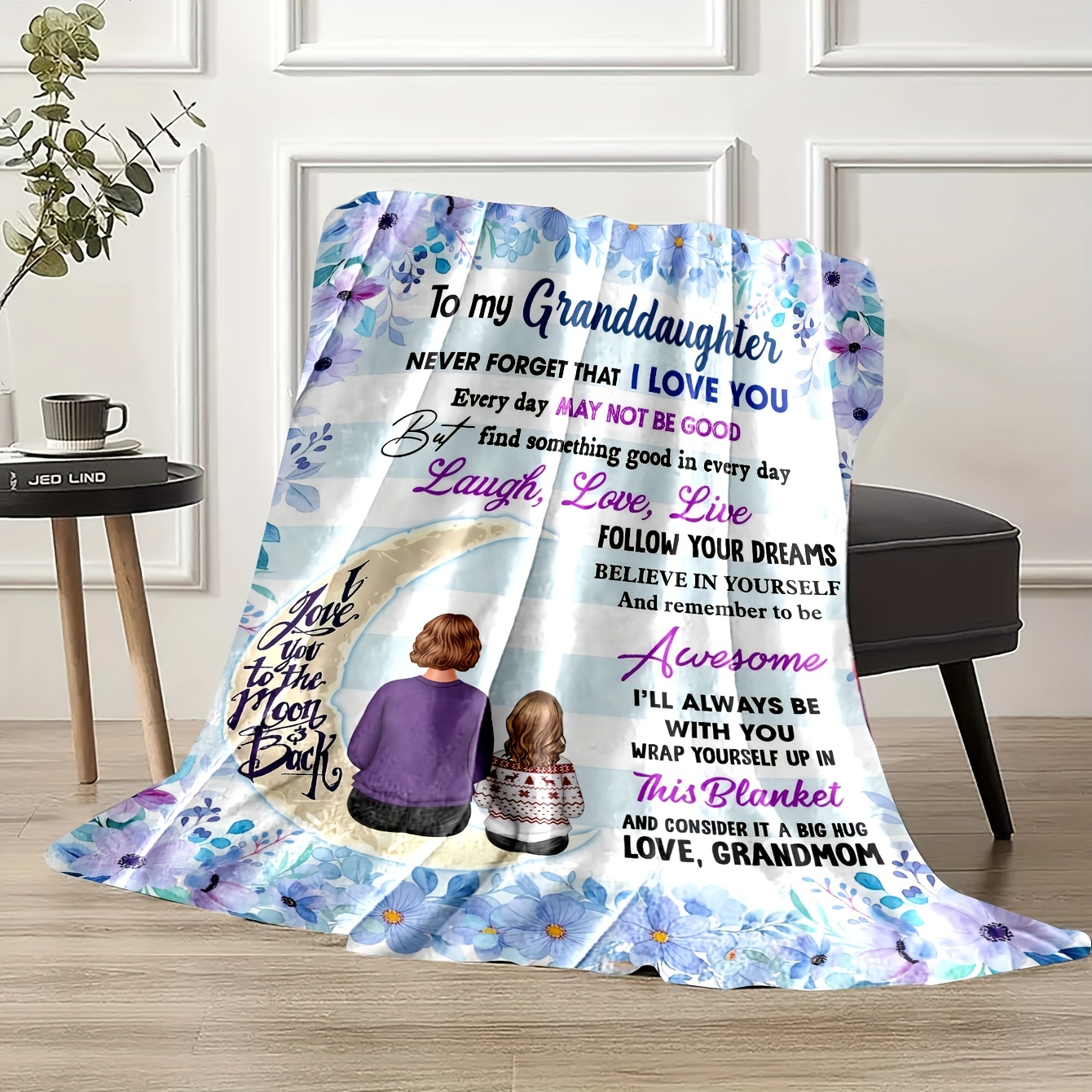 Granddaughter blankets for online grandma