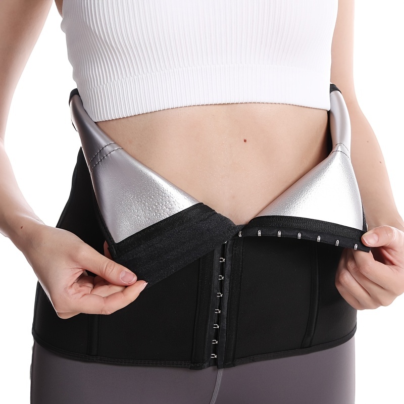 Women's Workout Sports Row Buckle Body Shaper Belt Fat - Temu