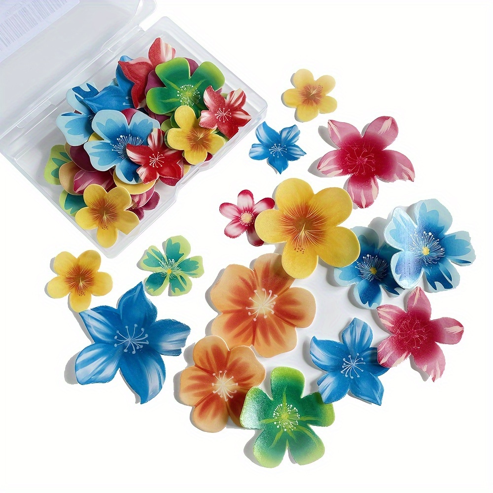 Translucent Flower Beads