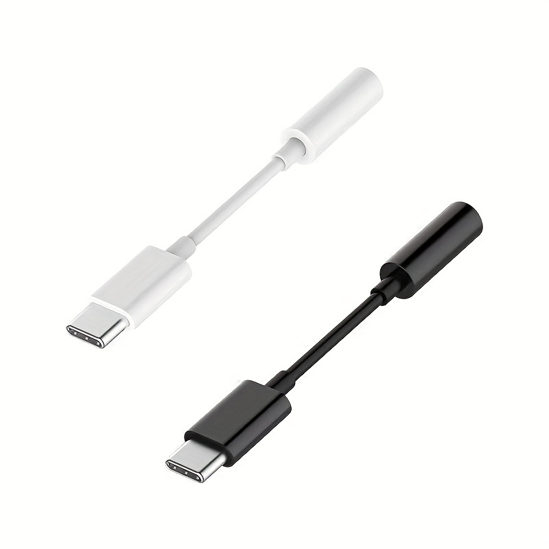 Usb Type C 3.5mm Adaptador Auxiliar Tipo c 3 5 Cable Audio - Temu