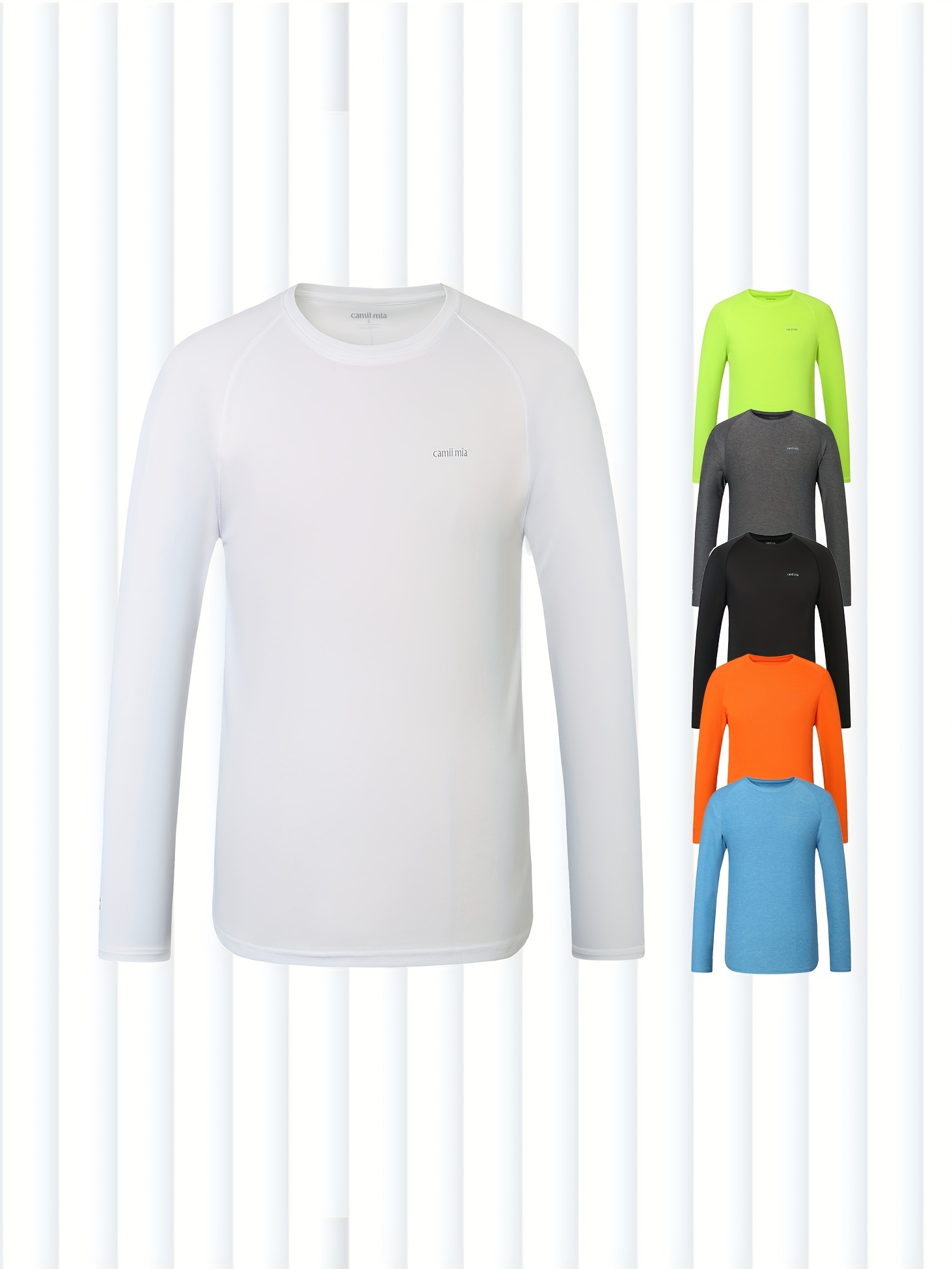 Buy Mens UV Protection Shirts Long Sleeve Running Shirt Online at
