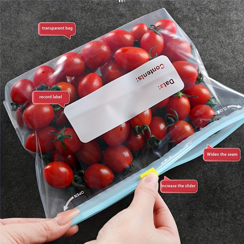 Clear Zipper Pouches - 3 x 5, for Candy, Coffee, Spices [ZBG1]