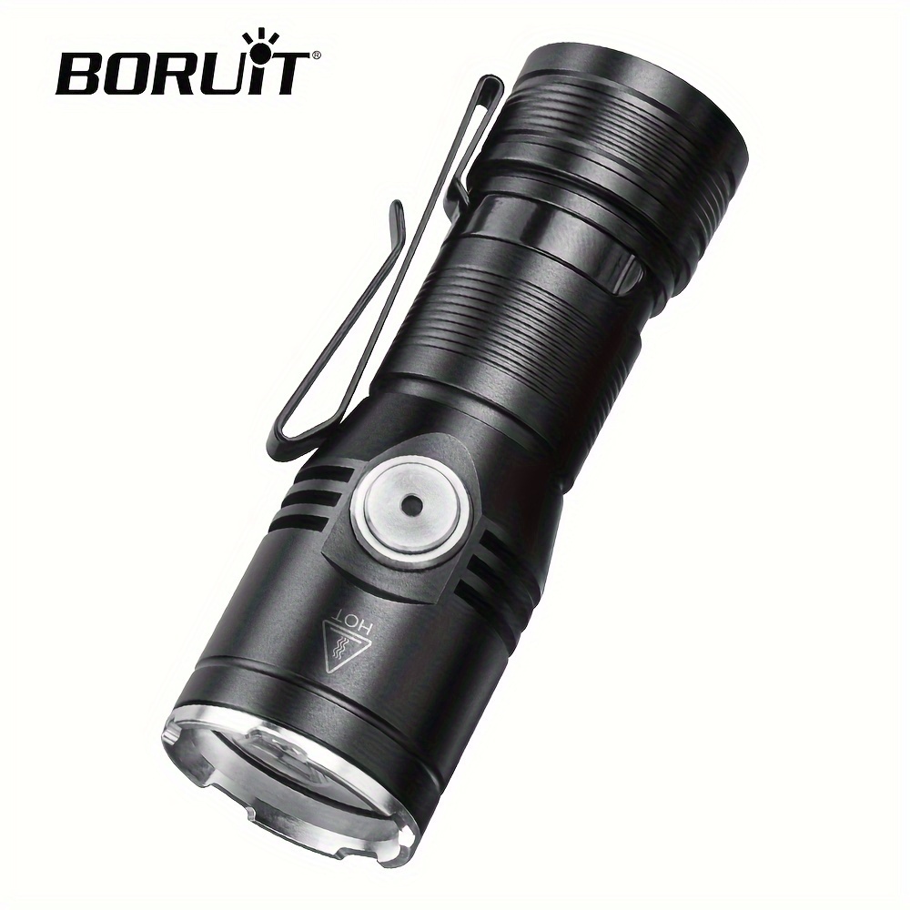 Boruit A76 Super Bright Flashlight Zoomable Rechargeable - Temu