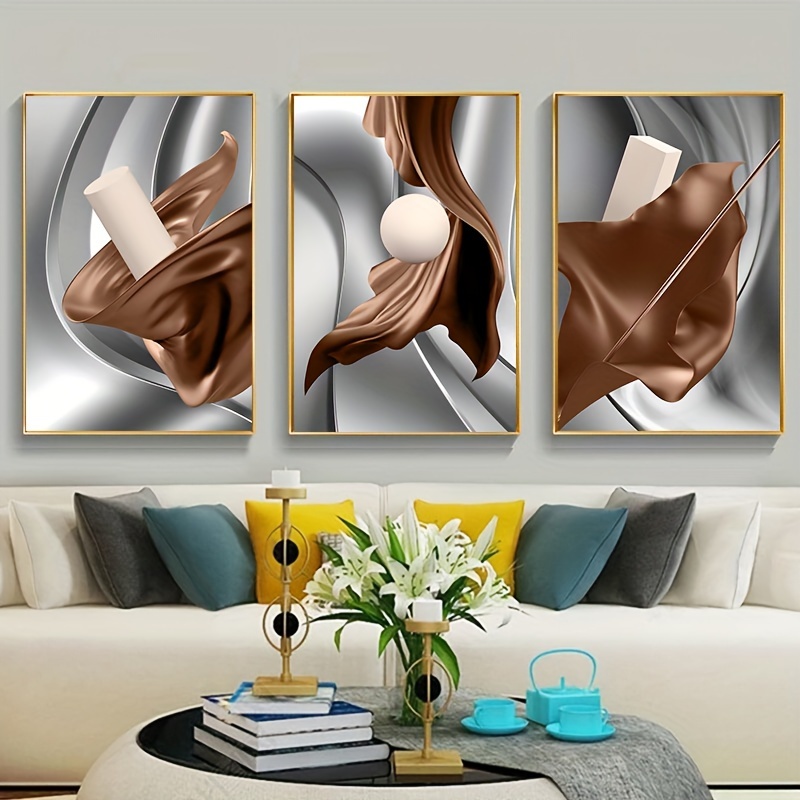 3 Pièces 15.7*23.6in/40cm * 60cm Sans Cadre Abstrait Gamer Affiche Toile  Peinture Art Pour Salon Cuadros Décor Pas De Cadre - Maison Et Cuisine -  Temu