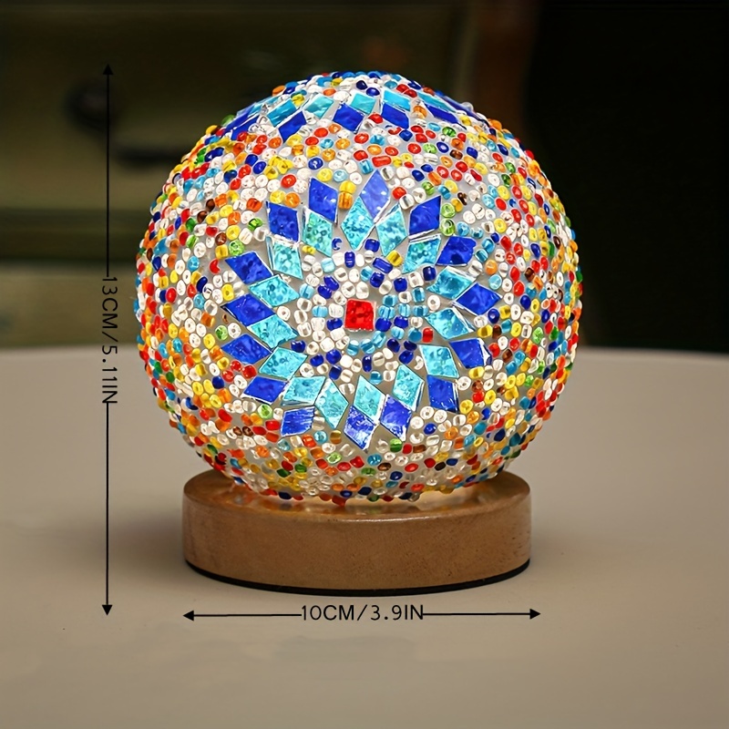 Round ball on sale table lamp