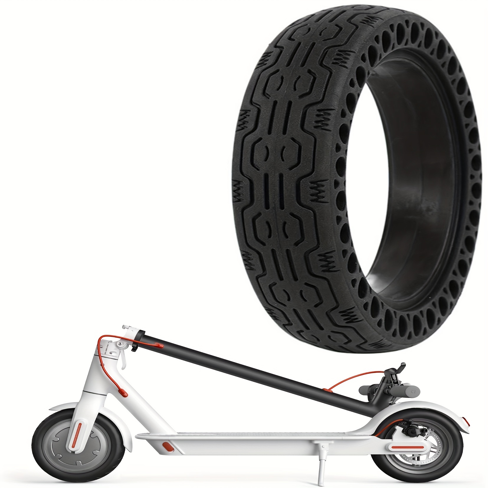 8.5X2.0 Damping Solid Tire for Xiaomi M365 Pro Pro 2 1S Electric Scooter  8.5 inch Explosion-Proof Tyre Non-Pneumatic Wheel Tires