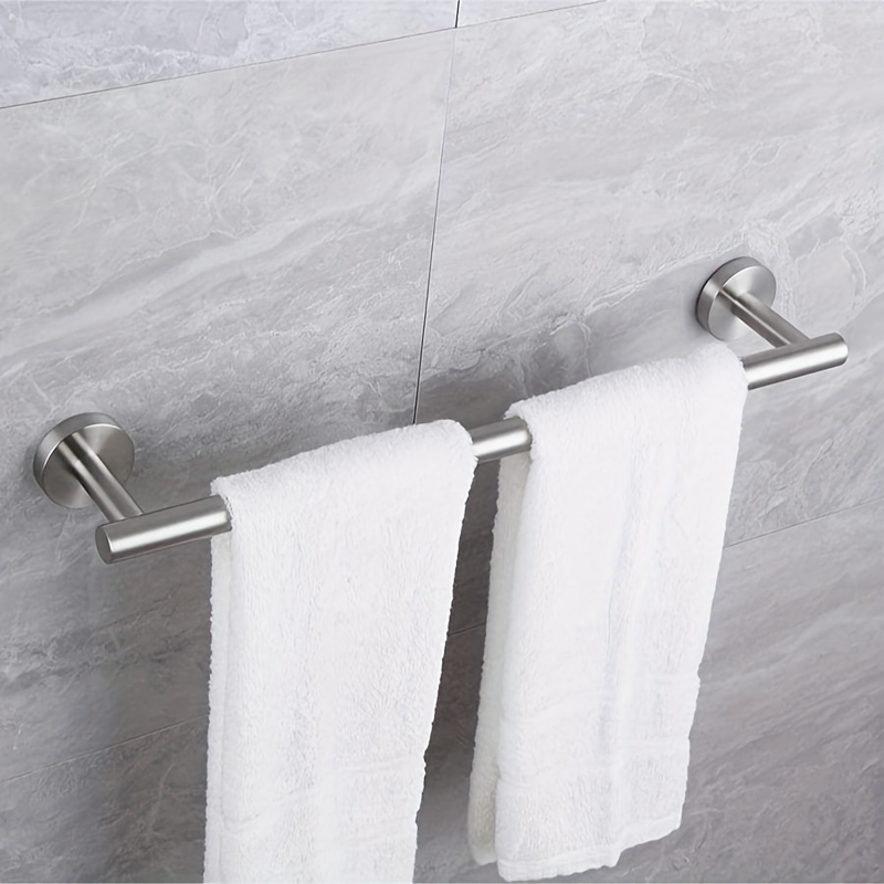 Wall Mount Towel Holder Thicken Stainless Steel Bath Towel Rack