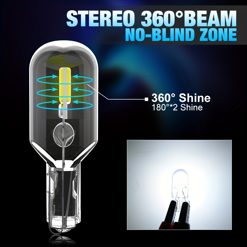 Super Bright 3W High Power COB LED W5w T10 Plasma LED Canbus Car Light -  China LED Car Light, T10 LED Canbus