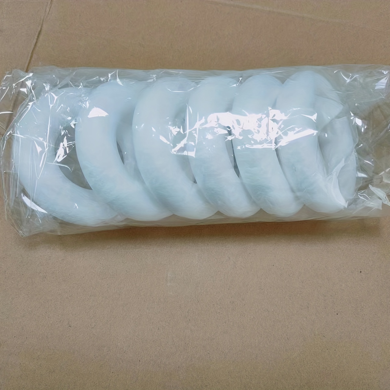 Craft Foam Wreath White Polystyrene Foam Ring Round Foam - Temu