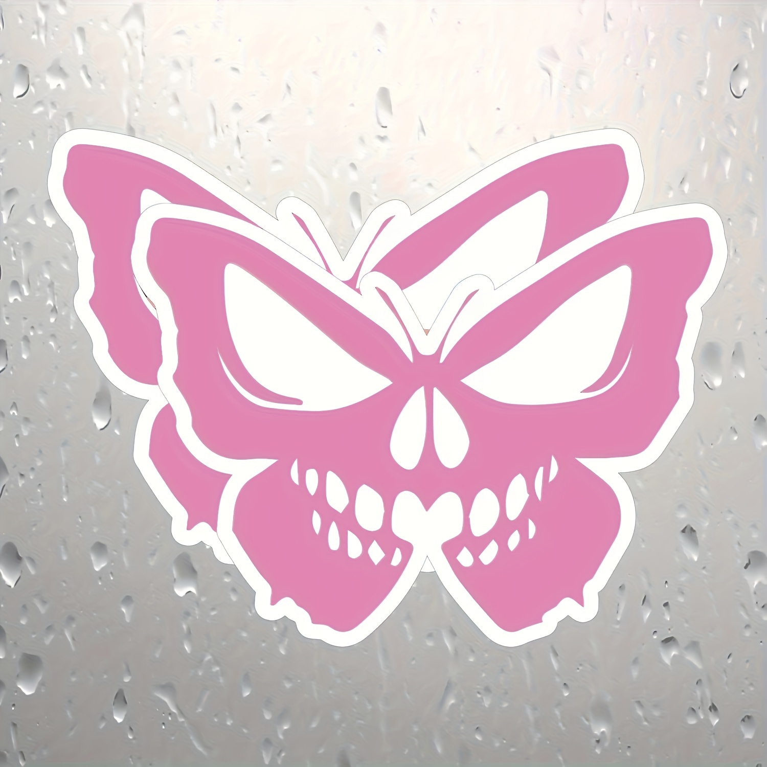 Skull Butterfly Tattoo Decal - Sticker Bomb Vinyl Decal for Car Truck,  Computer, Anywhere! Premium 6 Year Outdoor Vinyl (Black, 3) : :  Automotive