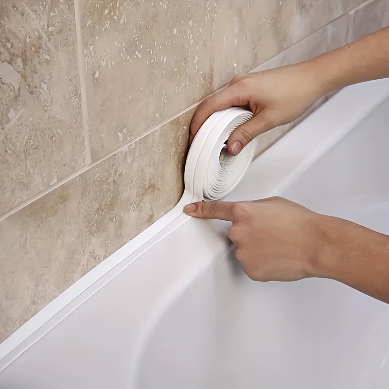 1pc Bath Sealing Strip Tape PVC Waterproof