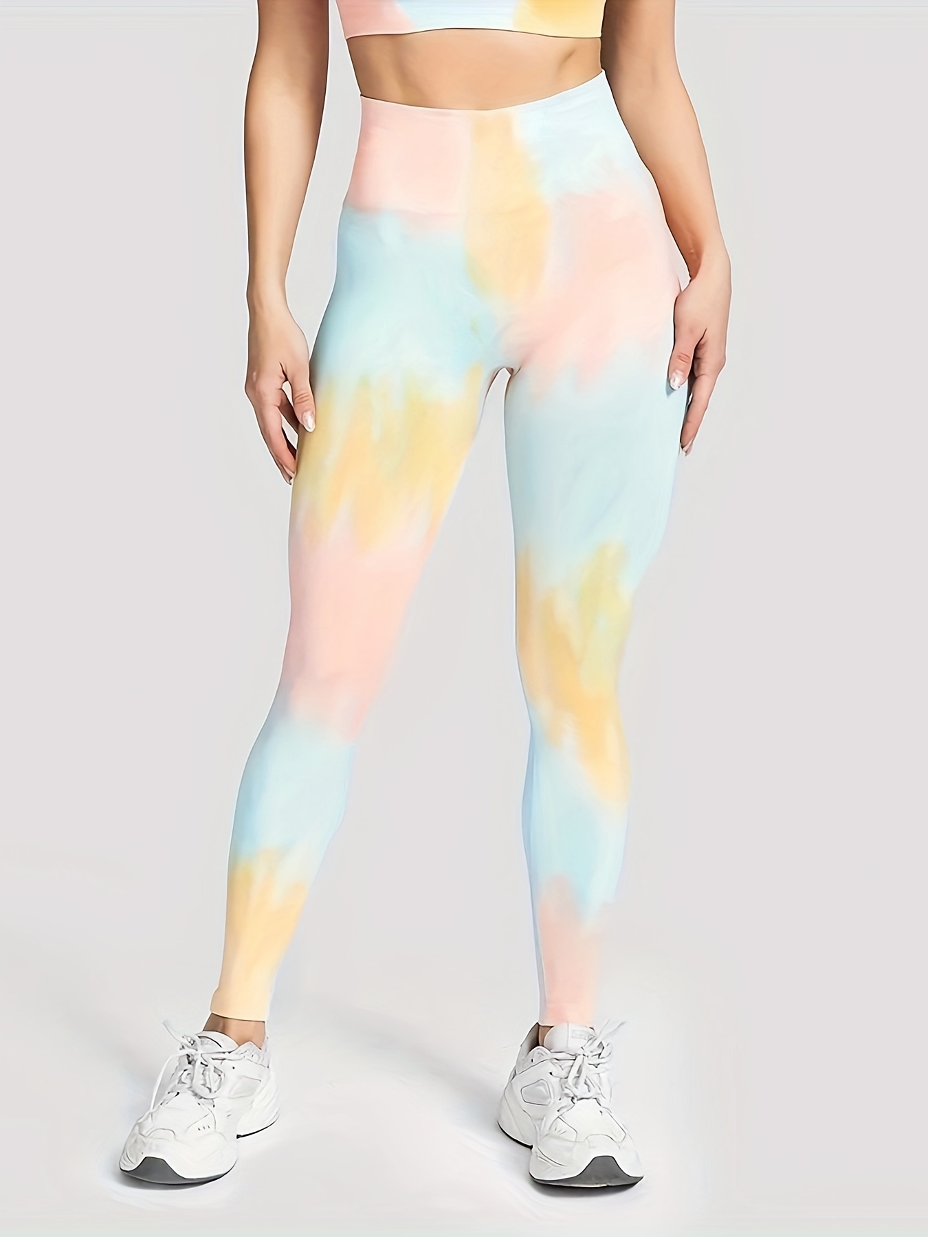 Pastel Rainbow Leggings Leggings for Women Women's Workout