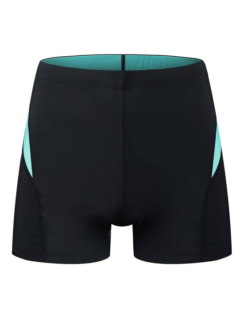 Men's Compression Speed Swim Trunks Swim Shorts Square Leg Swimsuit ...