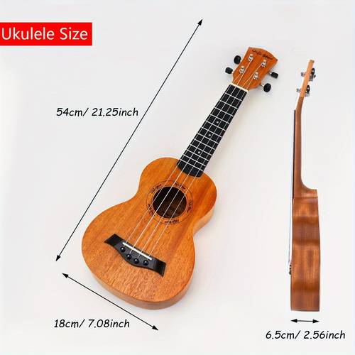 high quality 21 inch peachwood ukulele natural wood color with archback design for enhanced resonance perfect gift for adult beginners and hawaiian style play ideal christmas or birthday present