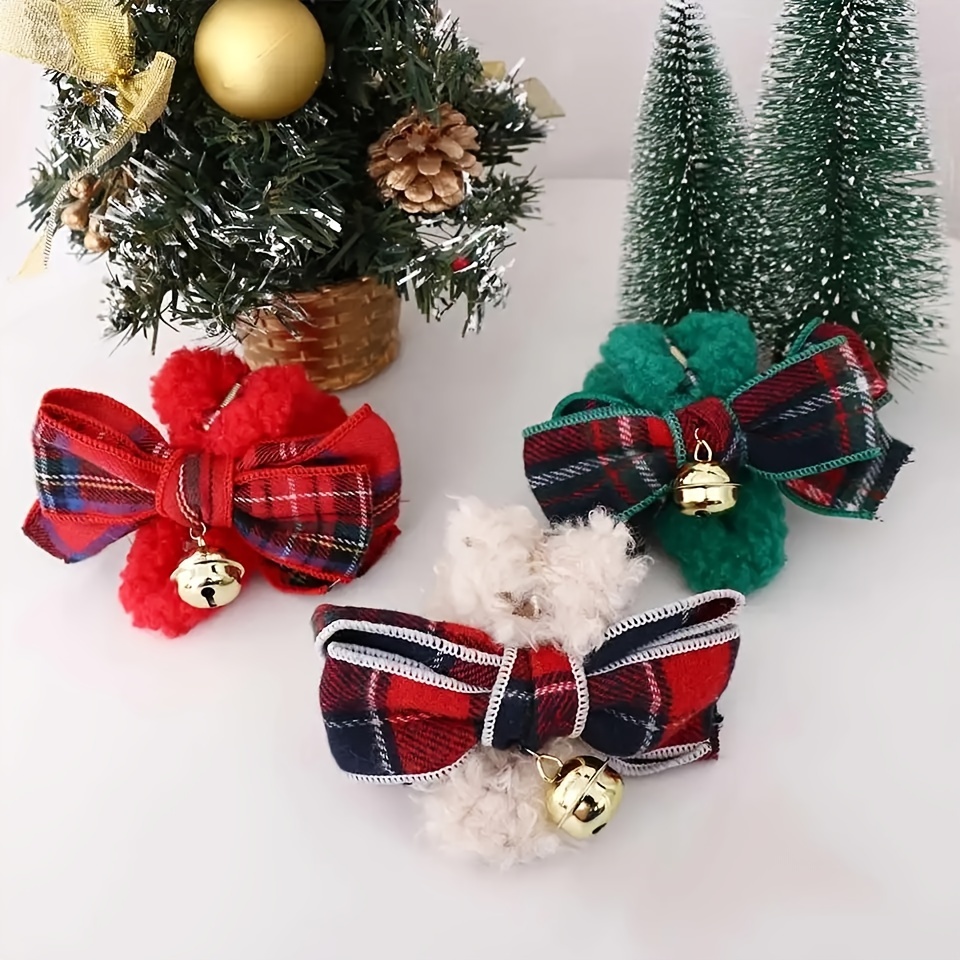 11 Piezas Accesorios Pelo Niña de Navidad, Pinzas de Pelo Navidad