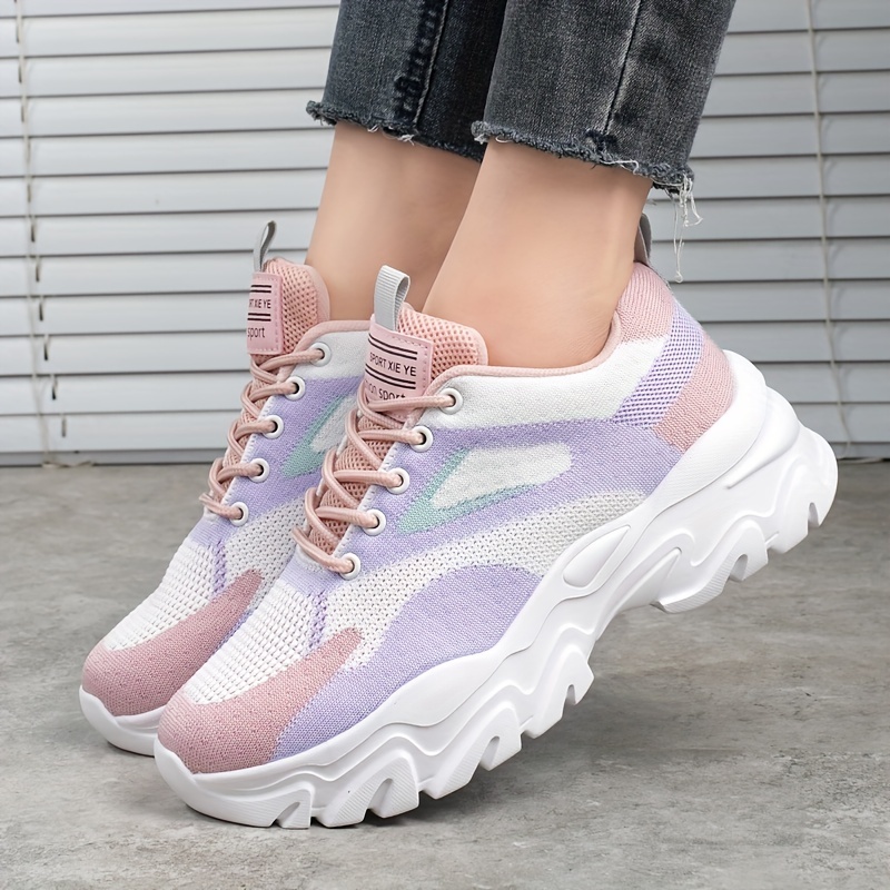 Women's Thick Bottom Training Shoes Comfortable Sports Shoes