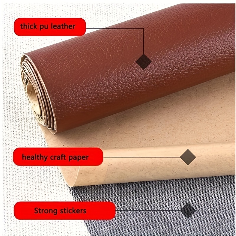 Leather Repair Patch Self Adhesive Couch Tape Stick For Sofa - Temu