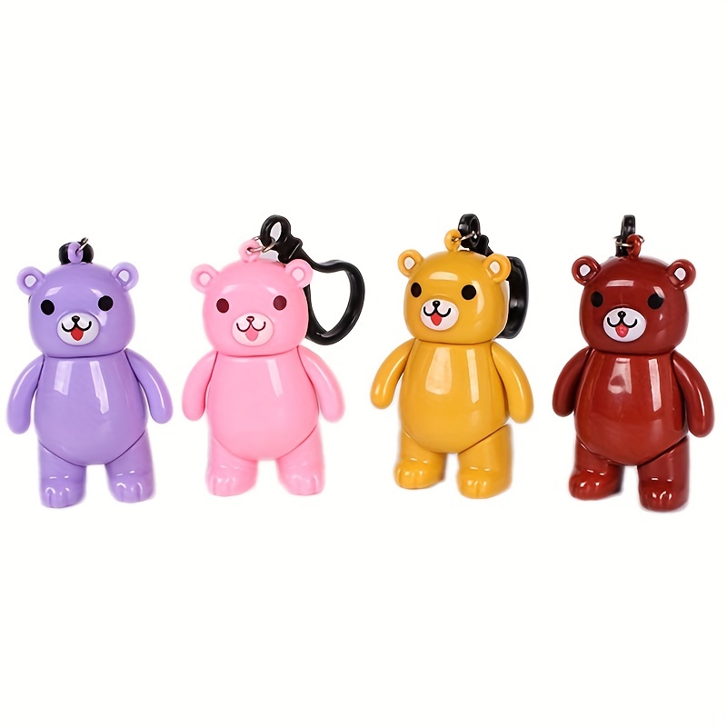 Little Luxuries Designs Teddy Bear Shaped Keychain/Bag Charm