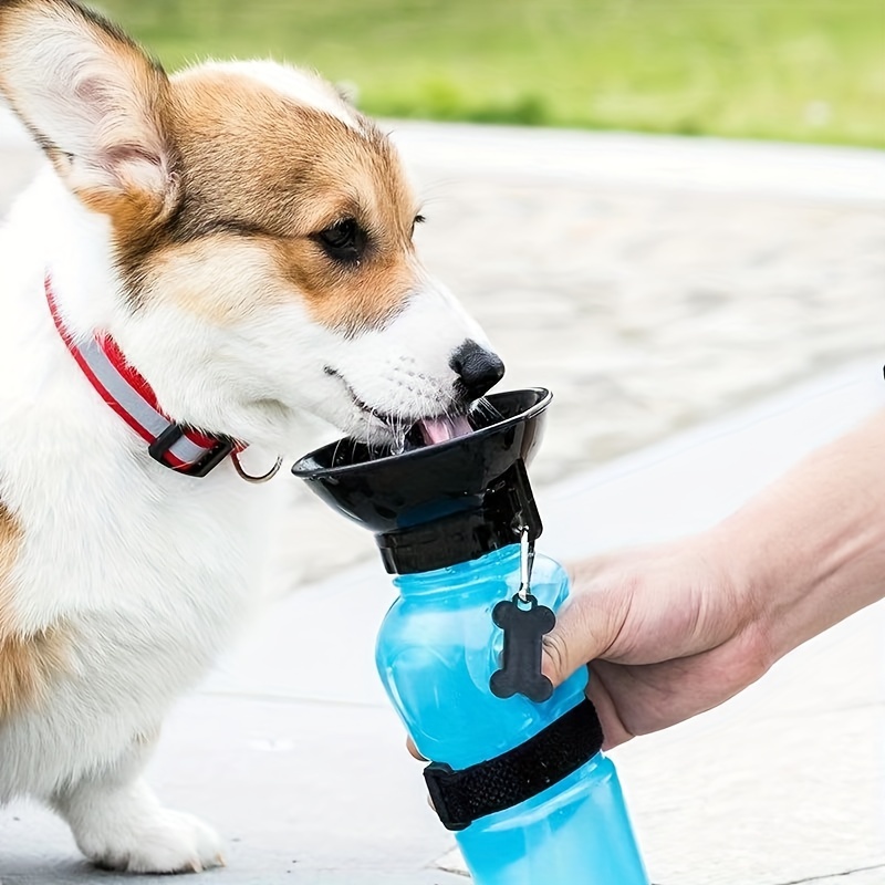 Bouteille d'eau en plastique pour chien et chat, accessoires pour animaux  de compagnie, bol à boire pour chiot, [1C437D2] - Cdiscount
