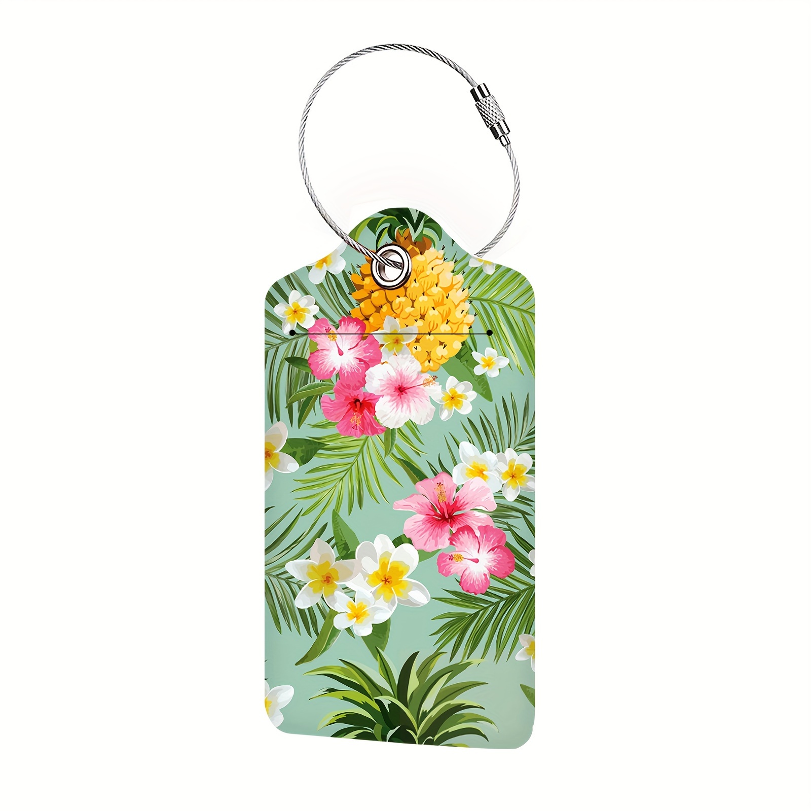 Luggage Tag Étiquettes Silicone Valise Lot De 2 - Identification Bagages - Design Tête De Mort Rétro étiquette Valise Avion