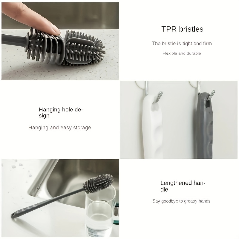 1pc Flexible Cleaning Brush 360 Degree Without Dead Corner Kitchen