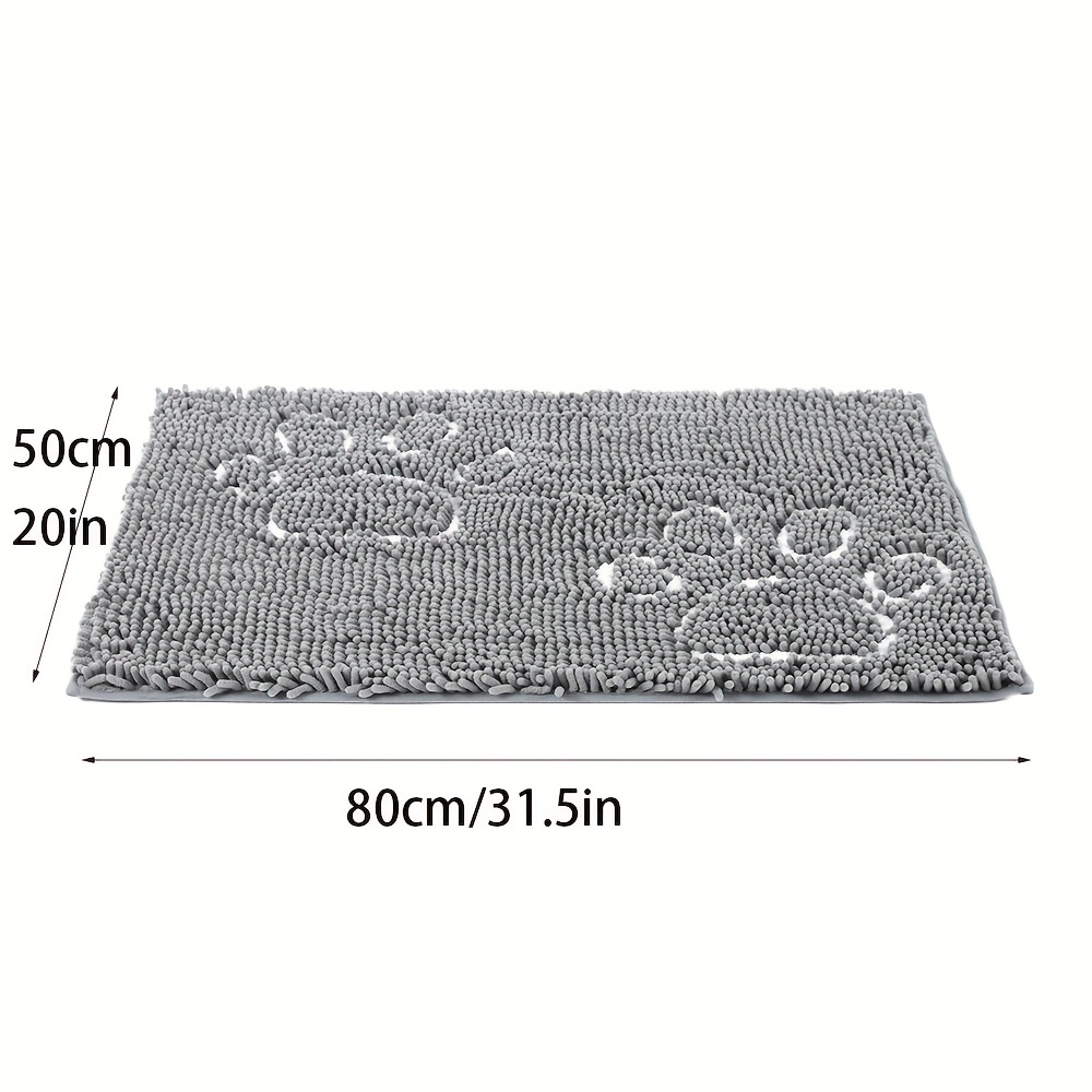 Dog Mat For Floor Moisture proof And Absorbent Dog Chenille - Temu