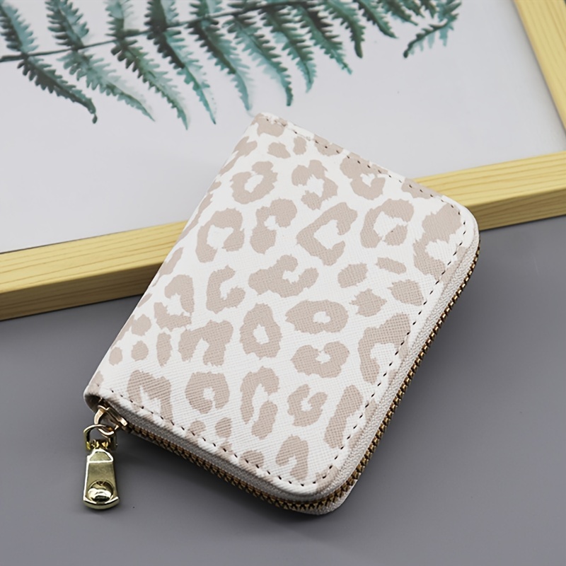 Women's leopard print online wallet