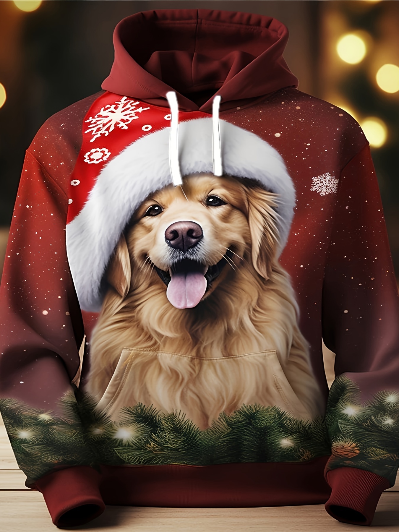 Christmas jumper hot sale dog print