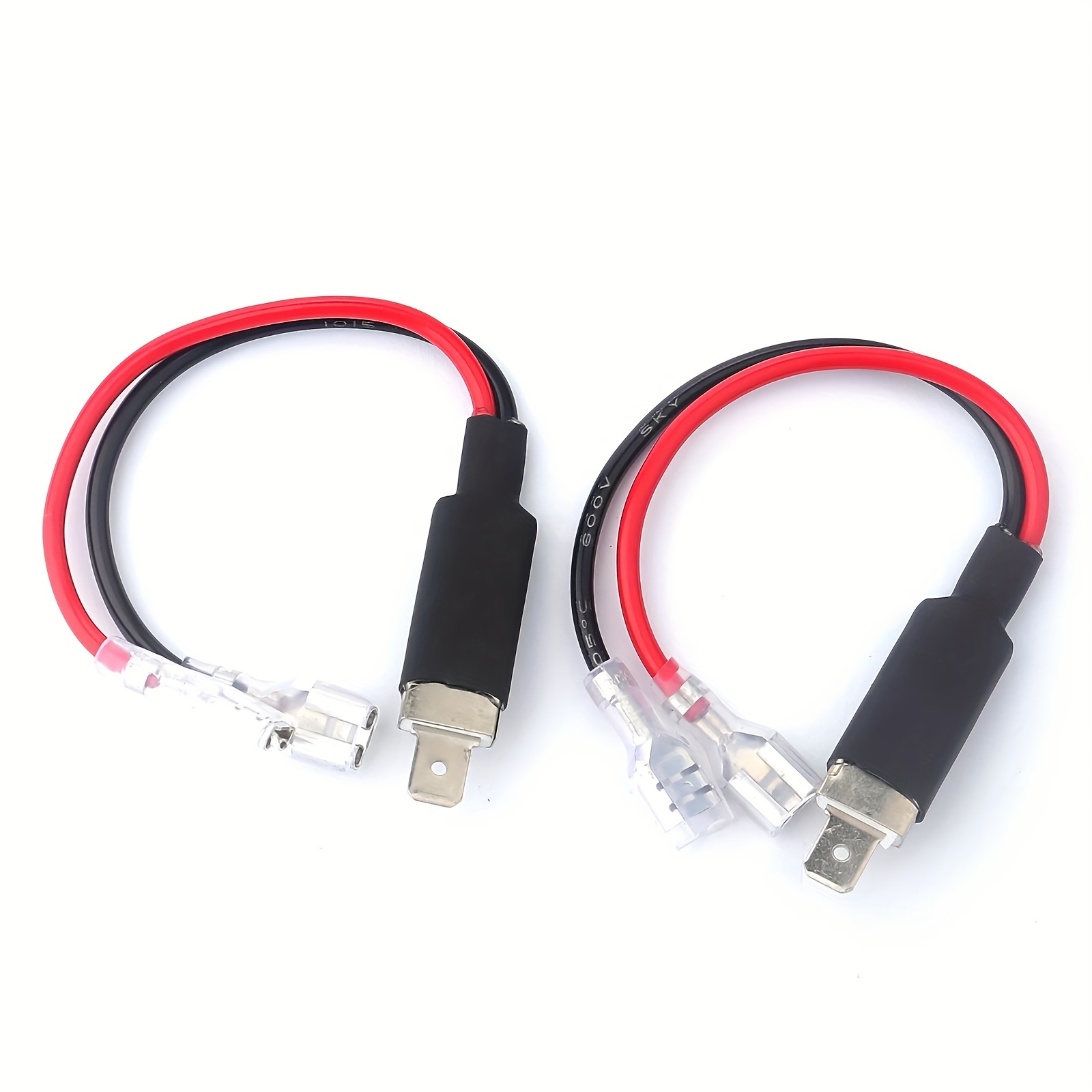 2X LED H1 Replacement Single Converter Wiring Connector Cable Conversion  Linst