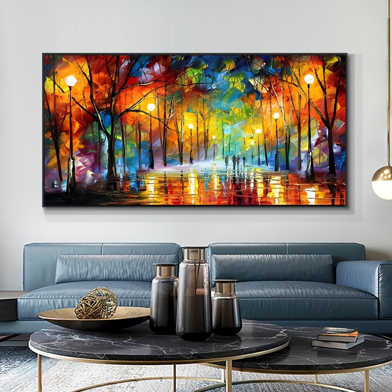 'Canvas Painting for Living Room Wall Art Decor with Oil Painting';