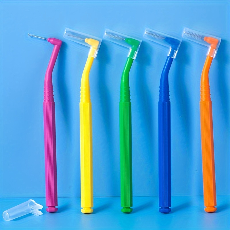 Estuche protector de plástico para cepillo de dientes, ideal para viajes o  uso diario (paquete de 6)