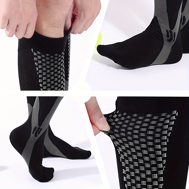 Breathable Thigh Socks 20-30 Mmhg Compression for Men and Women