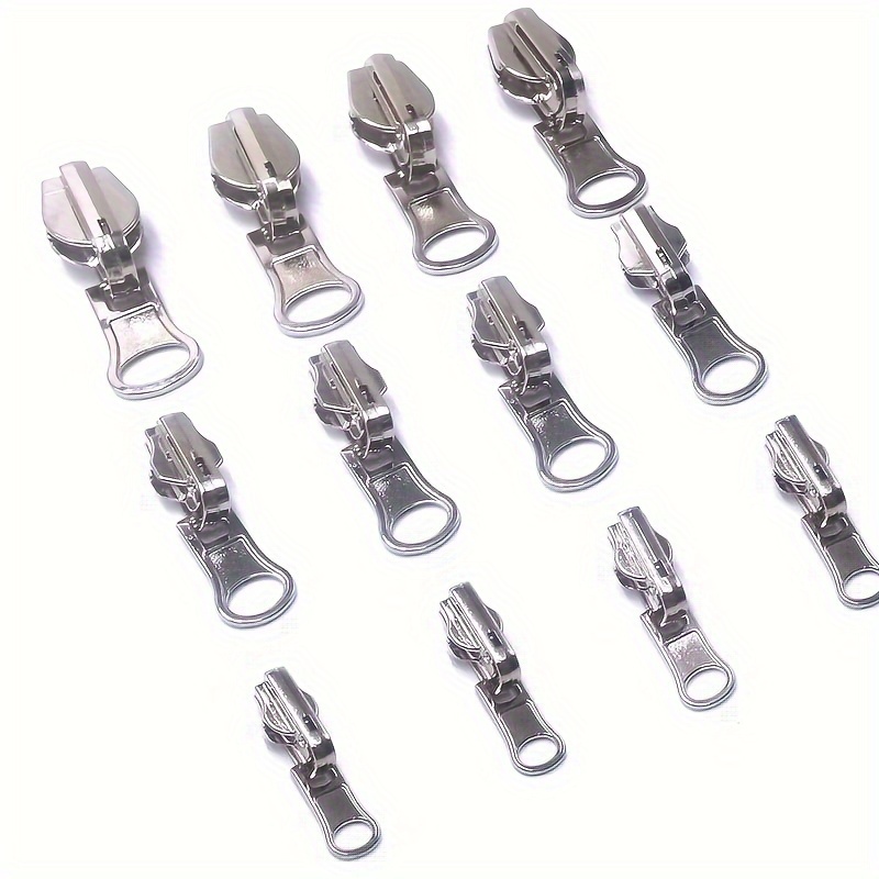 Zipper Replacement Head Tabs Detachable Puller Nylon Stop Pullers Fixers Zippers Coil Luggage Slider Repair Universal