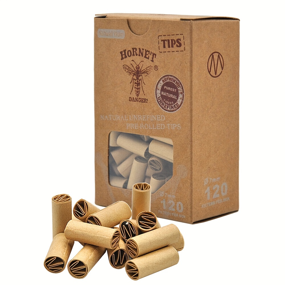 Rolling Paper And Brown Rolling Paper + Filter Tips Per Pack - Temu