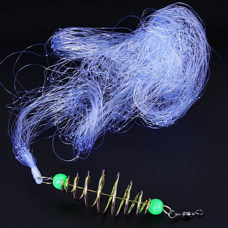 Luminous Copper Spring Shoal Netting Portable Fishing Net Trap