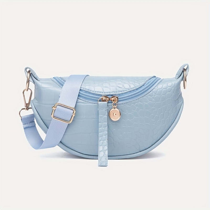 HALF CIRCLE SLING BAG 