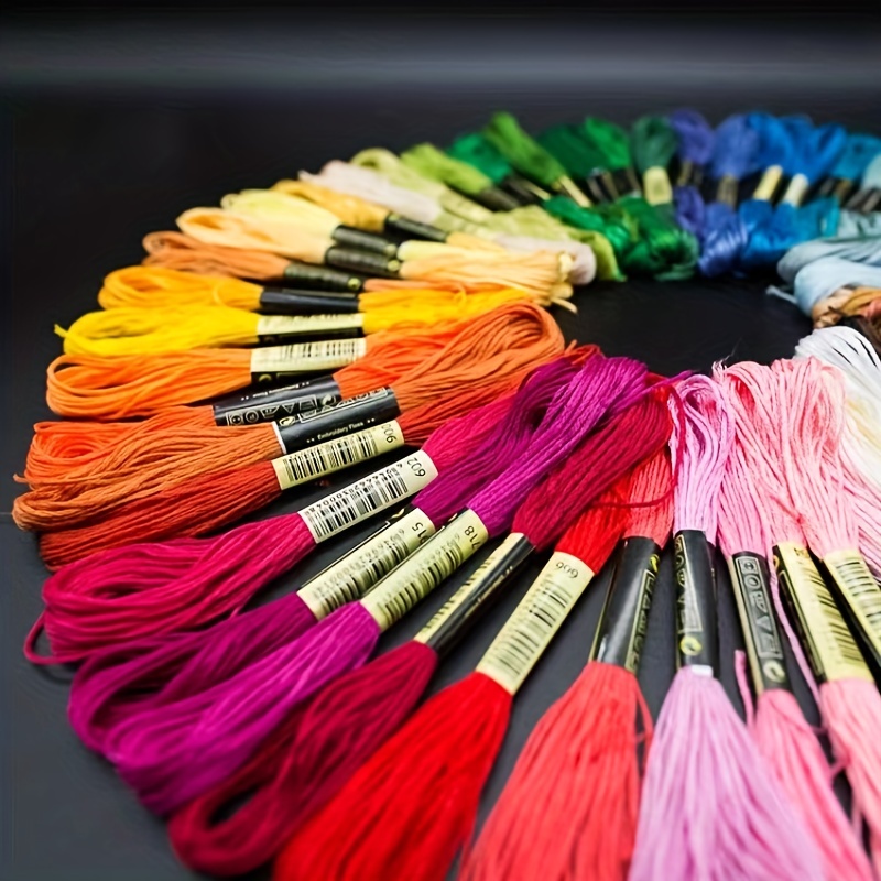 Friendship Bracelet String 50 Rainbow Color - Temu