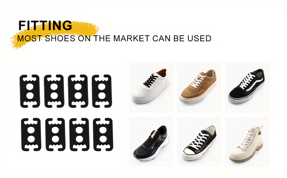 1Pair Elastic Free-Tie Shoelaces, No-Tie Lazy Shoelaces For Sneakers Canvas Shoes