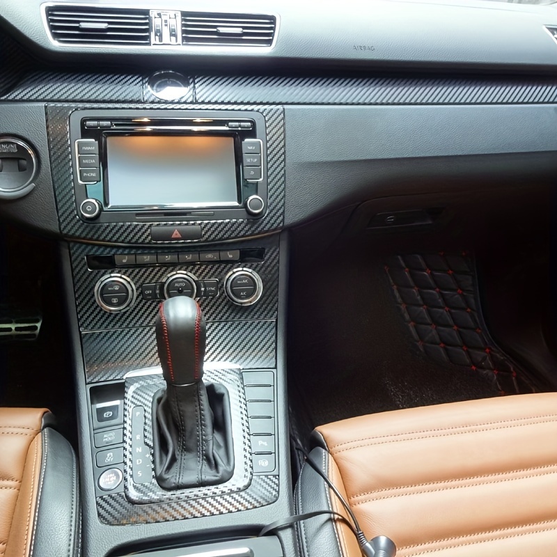 Für VW Für Golf 5 Für GTI Für Jetta 4 Türen Innenraumzentralsteuerungstafel  Türgriff Kohlefaser-Aufkleber-Decals, Auto-Styling-Zubehör - Temu Germany