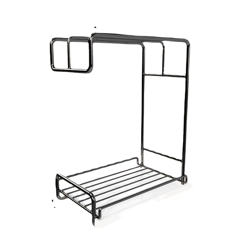 Sink Storage Shelf Kitchen Rag Rack Wall Hanging Storage Rack
