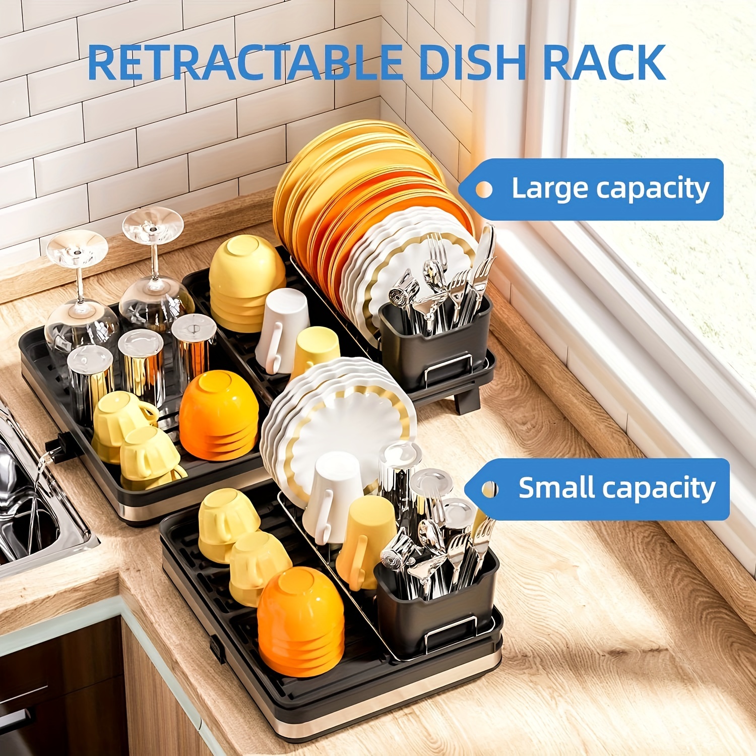 Compact Dish Drainer Set – The Better House